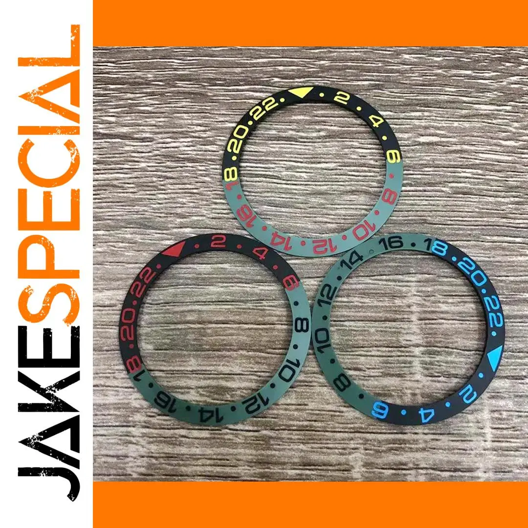 38mm Ceramic Bezel Insert for Diver Watches 1 38mm Ceramic Bezel Insert for Diver Watches