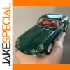 Green Jaguar E-Type Diecast Model Car 1:24 Scale
