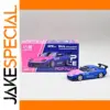 Vibrant Blue 1/64 Diecast Sports Car Model