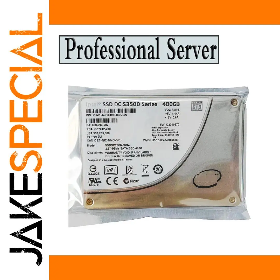 480GB S4500 DC Series SSD 1 480GB S4500 DC Series SSD