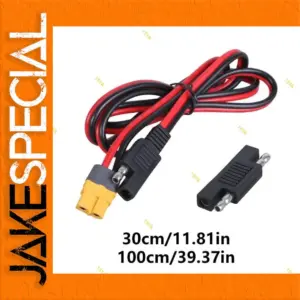 SAE to XT60 Female Power Extension Cable 30cm/1m