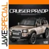 1:32 Scale Gold Prado Off-Road Toy Car