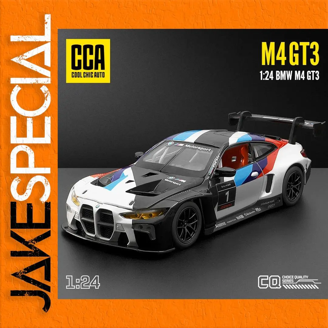 BMW M4 GT3 Diecast Model Car 1:24 Scale 1 BMW M4 GT3 Diecast Model Car 1:24 Scale
