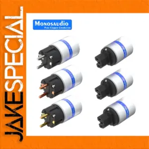 High-Purity Copper Power Plug 15A/125V