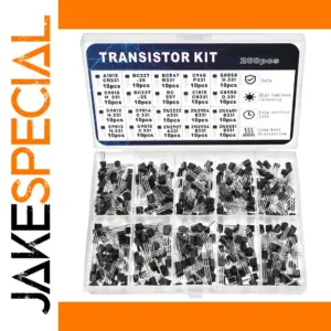 Comprehensive BJT Transistor Kit with 200 Pieces