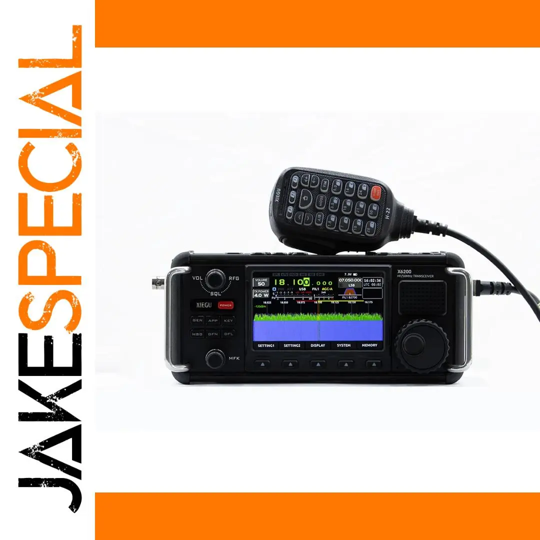 XIEGU X6200 Portable SDR HF Transceiver 1 XIEGU X6200 Portable SDR HF Transceiver