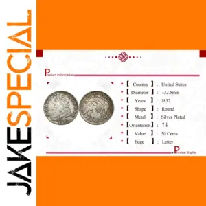 1832 US Half Dollar Replica for Collectors