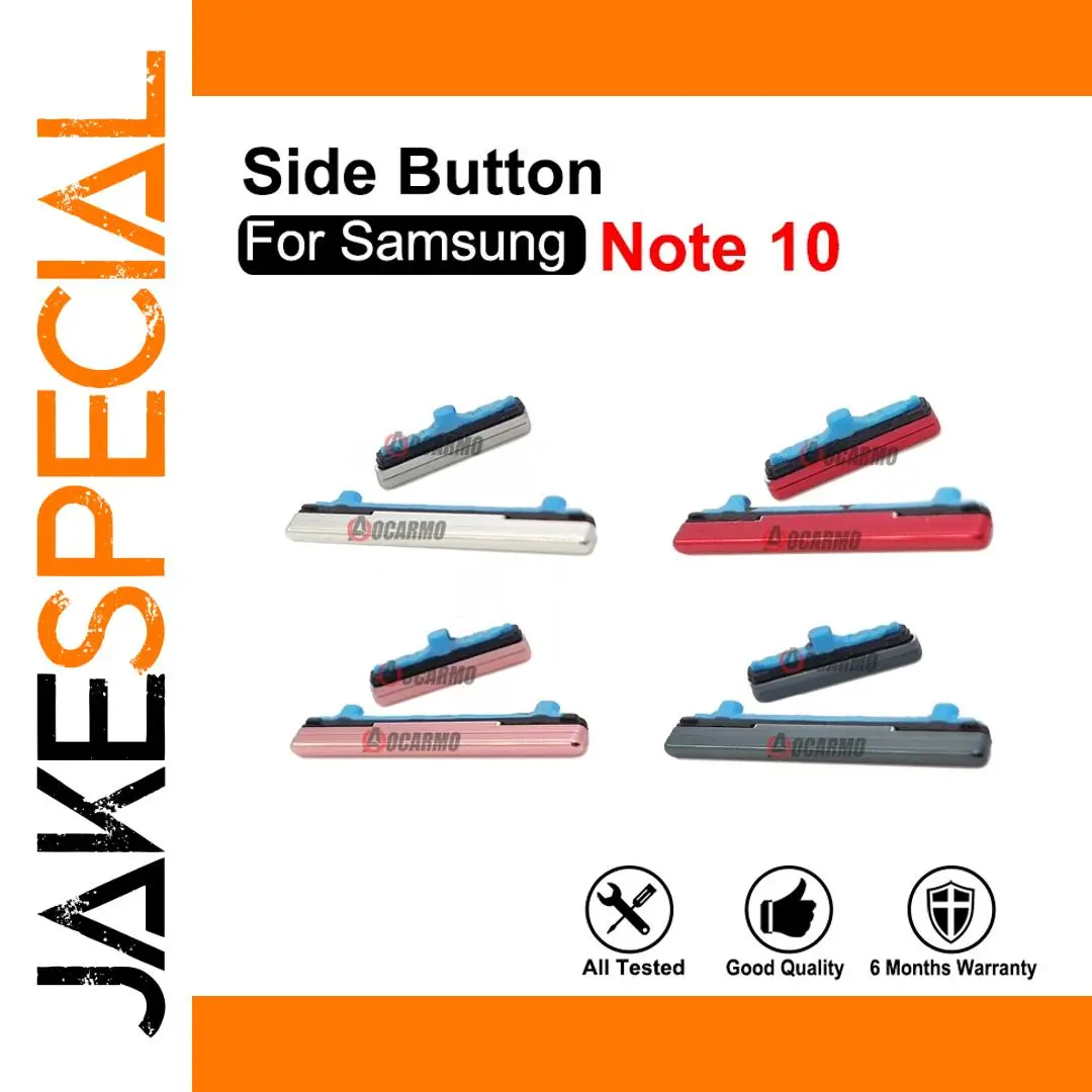 Samsung Galaxy Note 10 Side Button Replacement (Color Options) 1 Samsung Galaxy Note 10 Side Button Replacement (Color Options)