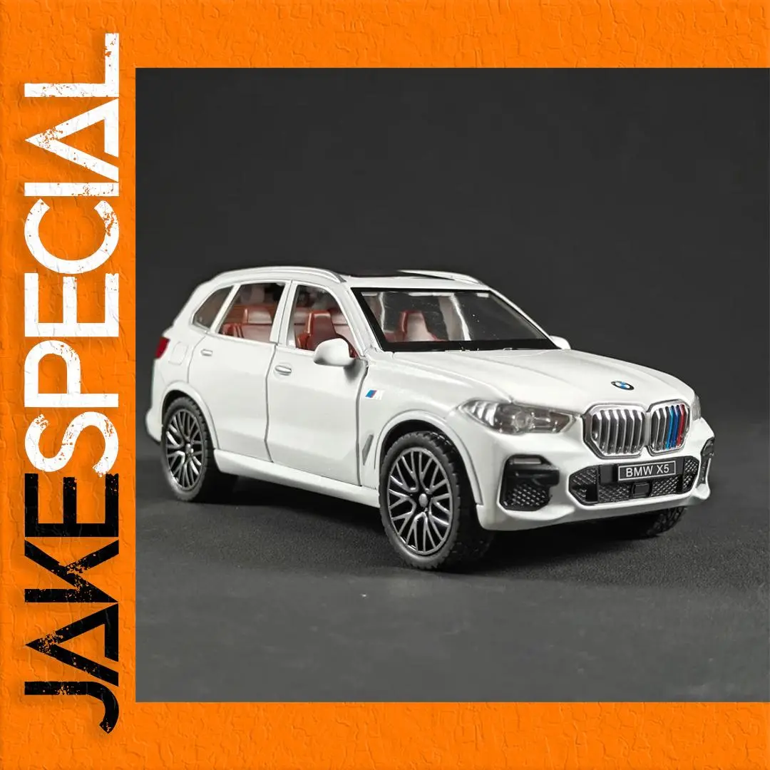 White BMW X5 1/32 Diecast Model 1 White BMW X5 1/32 Diecast Model