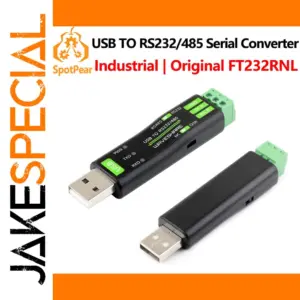 Industrial USB to RS232/485 Converter with Switch