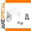White ABS N20 Motor Mount for Small Projects