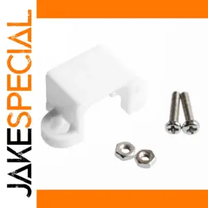 White ABS N20 Motor Mount for Small Projects