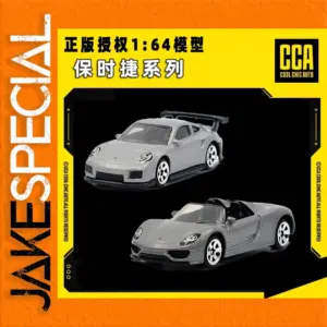 Porsche 911 GT2 RS/918 Diecast Model 1:64 Scale