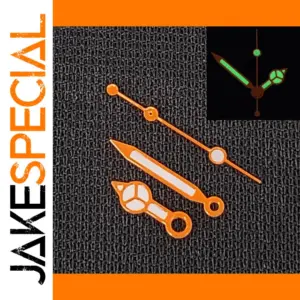 Bright Orange Watch Hands for NH35/36 Movements