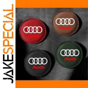 Leather Vehicle Coasters Set for Cup Holders