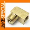 Brass 90-Degree Pipe Fitting with M6-M10 Sizes