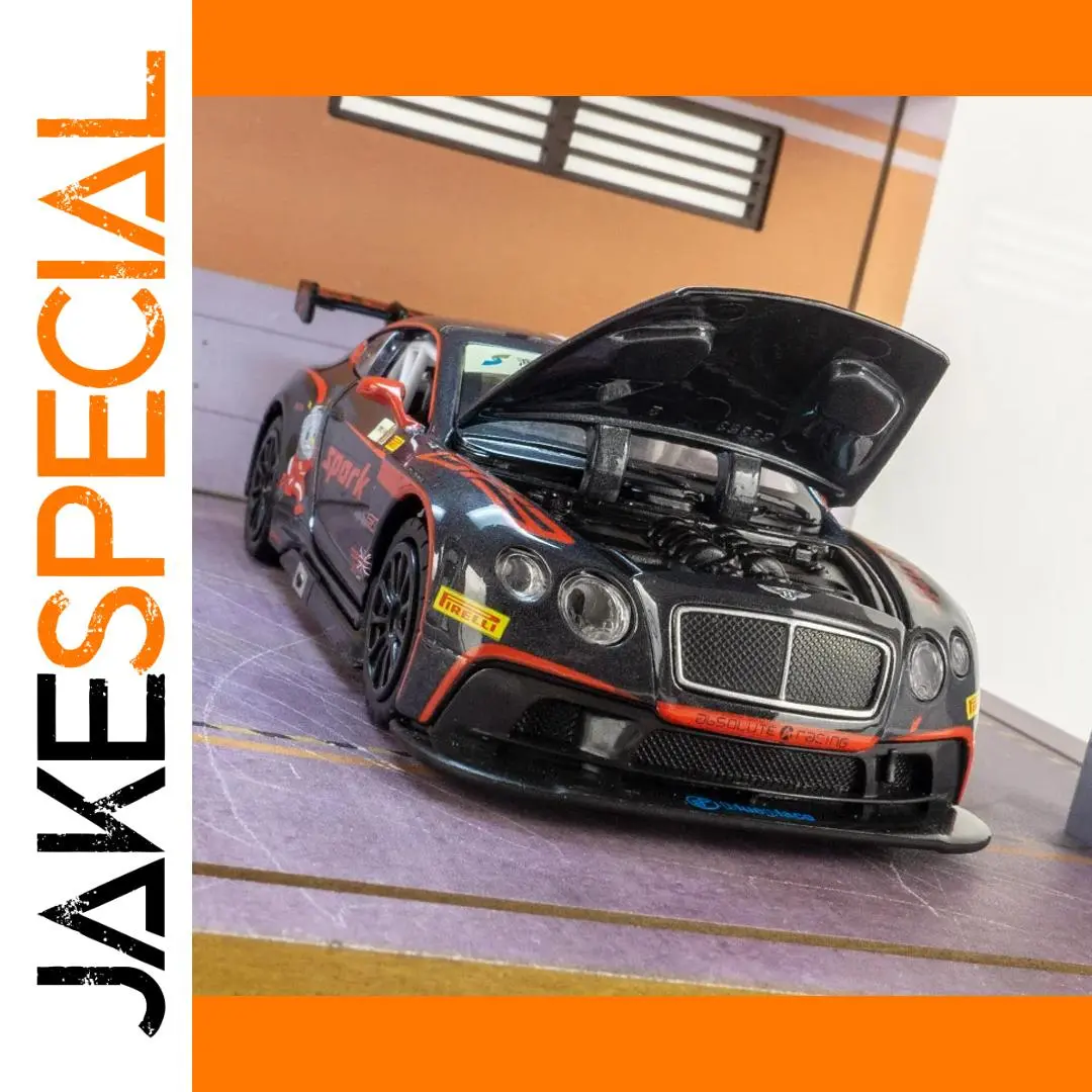Bentley Continental GT3 Diecast Model 1:32 Scale 1 Bentley Continental GT3 Diecast Model 1:32 Scale