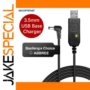 Baofeng UV-5R Desktop USB Charger Adapter