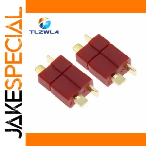 Red T-Style Connectors Set for RC Electronics