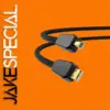 Premium USB A to B Sterling Silver Audio Cable