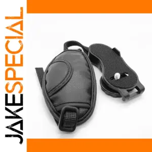 Black Camera Wrist Grip Strap for Stabilized Shooting