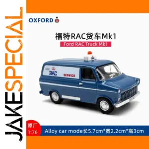 Blue Ford RAC Truck Mk1 Miniature Model 1/76 Scale