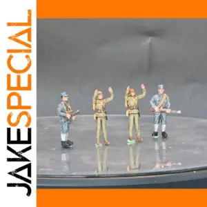 1:72 Resin Soldiers and Prisoners Scene