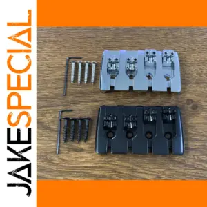 4-String Electric Bass Tailpiece with 19mm Spacing
