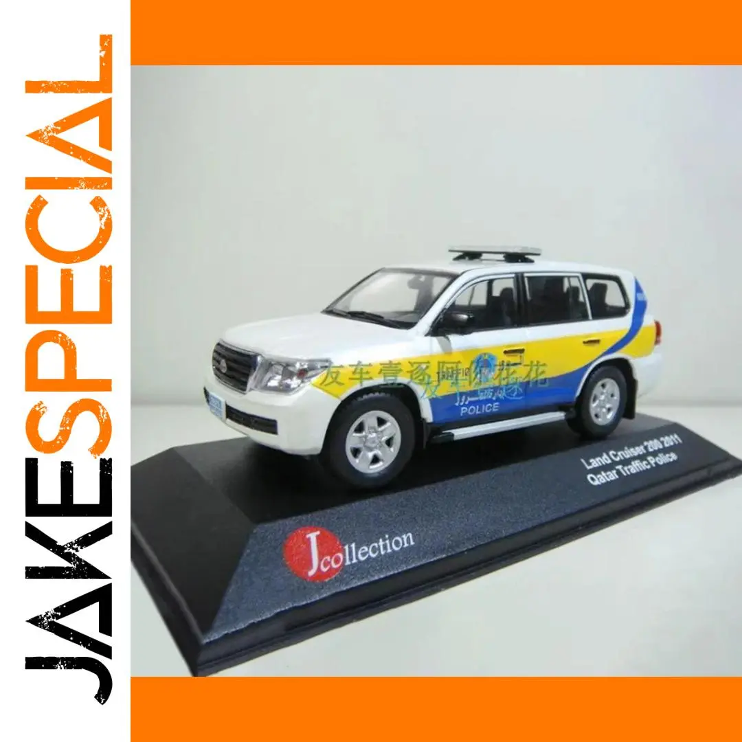 Diecast Land Cruiser 200 Police Model 1/43 1 Diecast Land Cruiser 200 Police Model 1/43