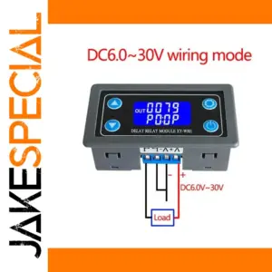 XY-WJ01 Delay Relay Module with LCD Display