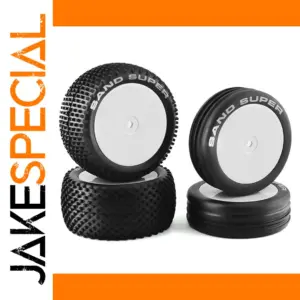 RC Off-Road Buggy Tire Set for 1/10 Models