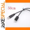50cm Black USB 3.0 Data & Charging Cable