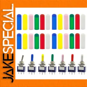 Vibrant Rubber Switch Covers Set of 150