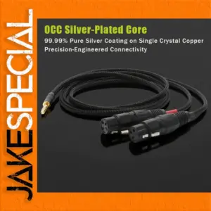 Premium 4.4mm to XLR Male Audio Cable 7N OCC