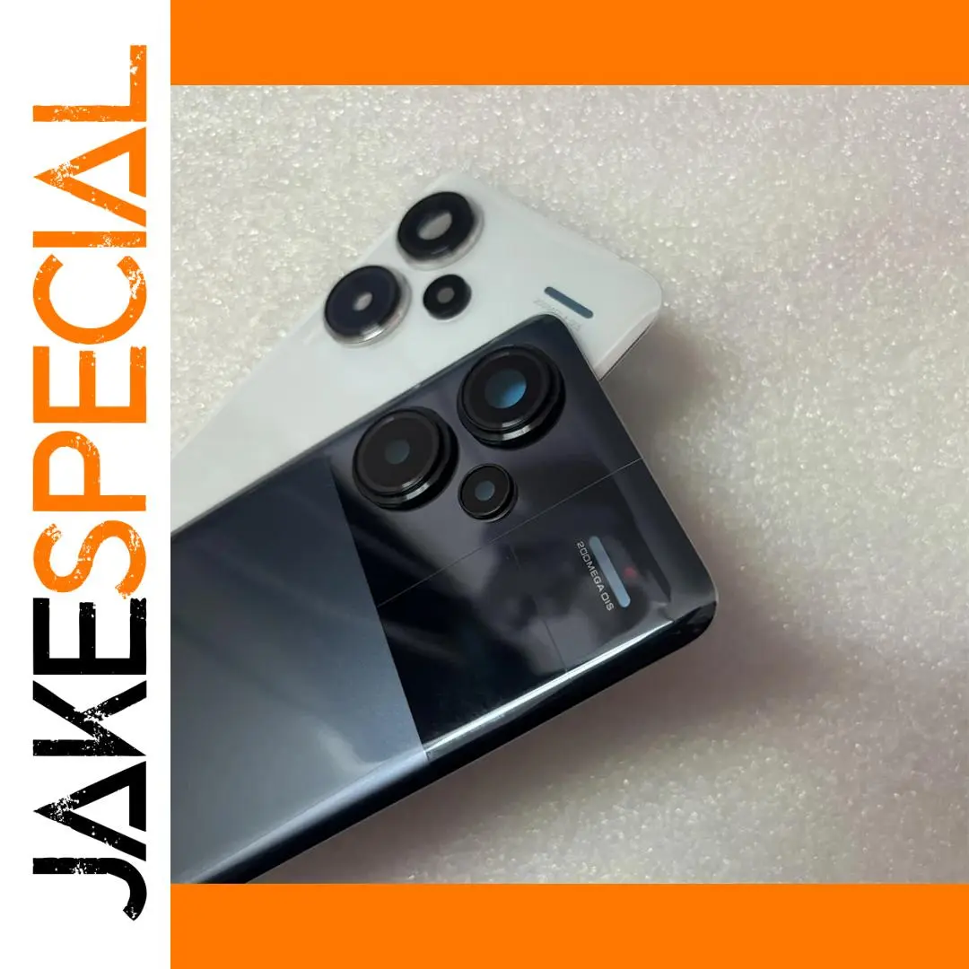 Xiaomi Redmi Note 13 Pro Plus 5G Back Cover White/Black 1 Xiaomi Redmi Note 13 Pro Plus 5G Back Cover White/Black