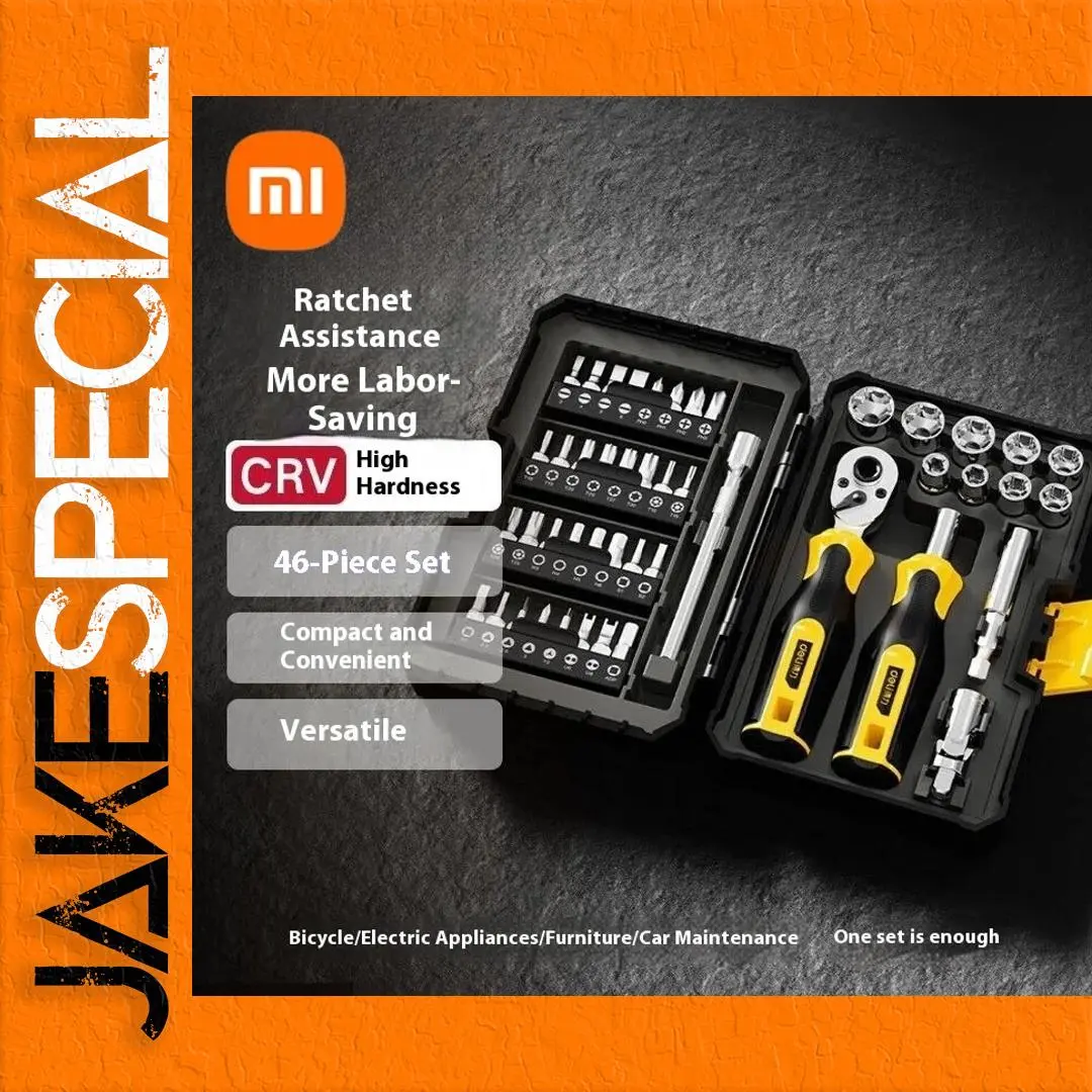 Compact Xiaomi Mini Ratchet and Screwdriver Set 1 Compact Xiaomi Mini Ratchet and Screwdriver Set