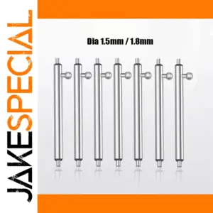 Stainless Steel Watch Spring Bar Set 12-26mm