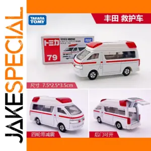 Takara Tomy Alloy Ambulance Model for Collectors