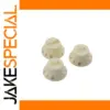 White Guitar Control Knobs for Strat-style Models