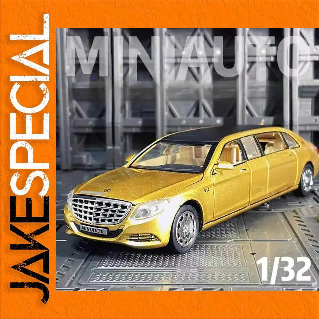 Luxury 1:32 Scale Maybach S650 & GLE63S Diecast Models 1 Luxury 1:32 Scale Maybach S650 & GLE63S Diecast Models