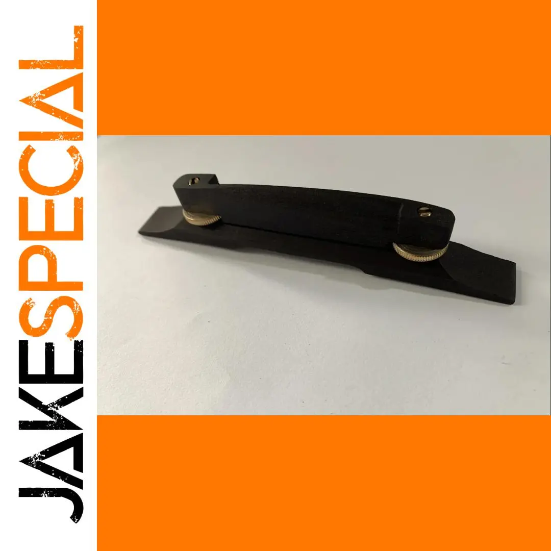 Gold and Rosewood Electric Guitar Bridge 1 Gold and Rosewood Electric Guitar Bridge