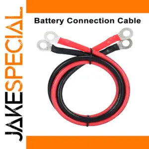 Heavy-Duty Battery Inverter Cable Set (8 & 6 AWG)