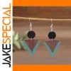 Vintage Triangle Drop Earrings for Women