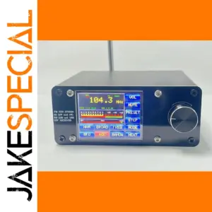 All-Band Portable Radio Receiver with Touch LCD