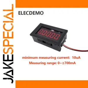 High-Precision Digital Ammeter 0-70mA