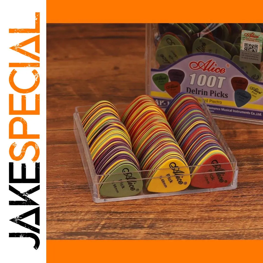 Vibrant Heart-Shaped Guitar Picks Set (30/40/50) 1 Vibrant Heart-Shaped Guitar Picks Set (30/40/50)
