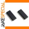 Set of Five Analog-to-Digital Conversion Chips SOP-16