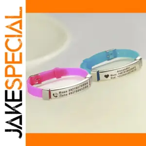 Custom Children's ID Safety Wristband