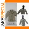 WWII Light Green Action Figure Coat for Collectors