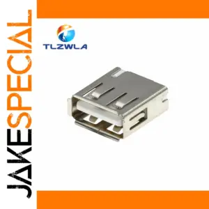 10-Pack USB Type A Female Welding Lines, 15mm